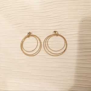 Yellow Gold Hoop Earrings